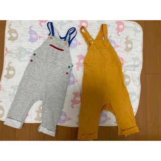 プチバトー(PETIT BATEAU)のプチバトーサロペット✖️1⭐️yoyuka様専用(ロンパース)