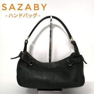 サザビー(SAZABY)の✨美品✨SAZABY　ハンドバッグ　ブラック(ハンドバッグ)