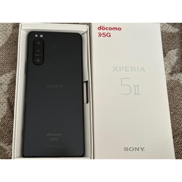 Sony Xperia 5 II 5G (XQ-AS72) ［ブラック］
