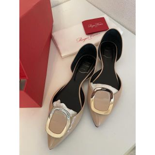 ロジェヴィヴィエ(ROGER VIVIER)のroger vivier ロジェヴィヴィエ　パンプス　フラット　バレエ　36.5(バレエシューズ)