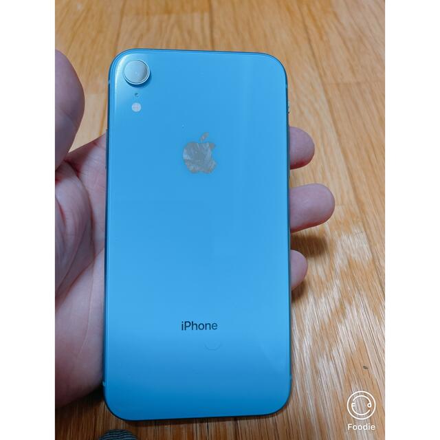 【ジャンク】iPhoneXR Blue 64GB SIMフリー