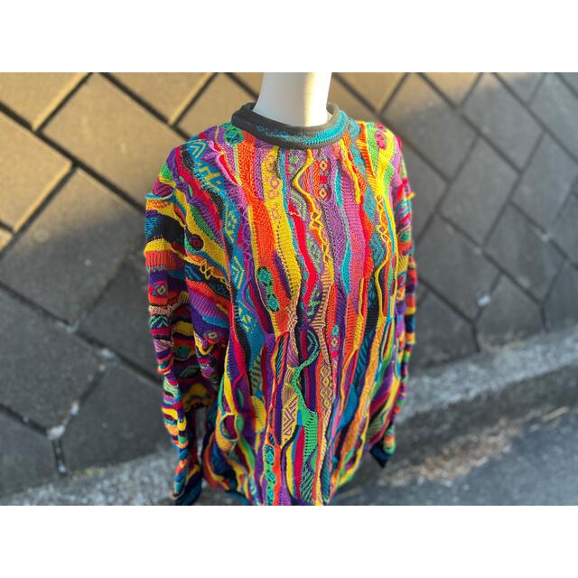 COOGI - Coogi Knit Lサイズ ニットの通販 by happy's shop|クージー COOGI - Coogi Knit Lサイズ ニットの通販 by happy's shop|クージー