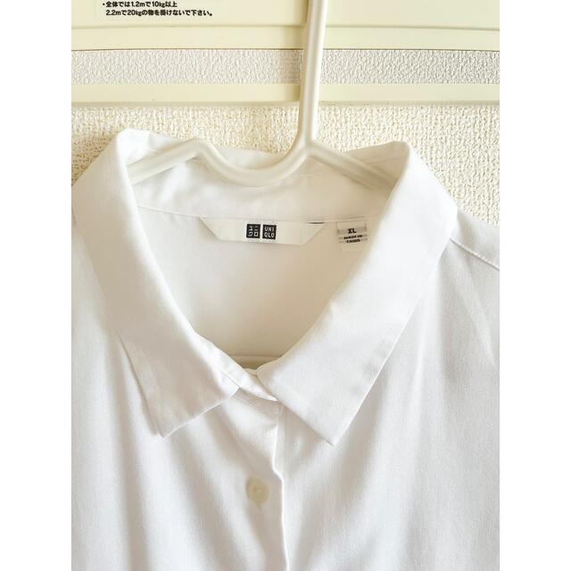 UNIQLO(ユニクロ)のUNIQLO♡レーヨンブラウス(長袖)♡XLサイズ レディースのトップス(シャツ/ブラウス(長袖/七分))の商品写真