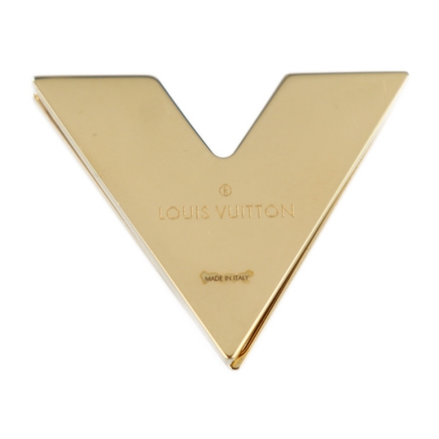 LOUIS VUITTON(ルイヴィトン)のLOUIS VUITTON ルイ ヴィトン  エセンシャルV マグネット ブローチ M61089 メタル   ゴールド   ビトン 【本物保証】 レディースのアクセサリー(ブローチ/コサージュ)の商品写真