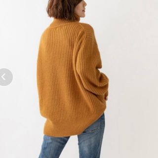 sono 21FW キャメル　エッセンシャル タートルネックニット