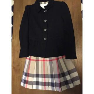 バーバリー(BURBERRY)のBURBERRY CHILDREN ジャケットスカートセット 入学卒園式(ドレス/フォーマル)