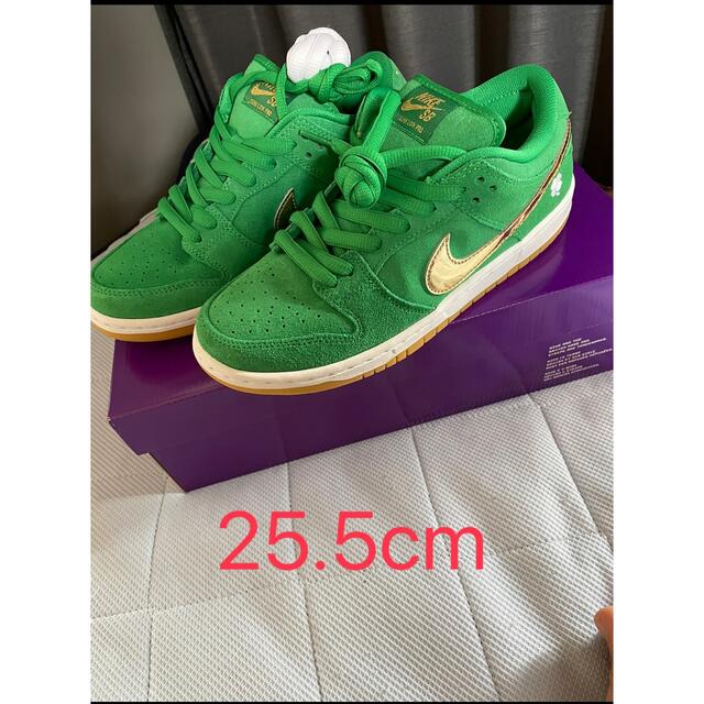 NIKE SB DUNK LOW PRO SHAMROCK 25.5