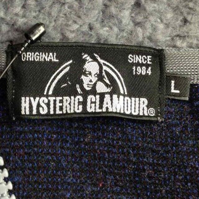 HYSTERIC GLAMOUR(ヒステリックグラマー)の3日間限定値下げ★完売品★ヒステリックグラマ★ジャガードジャケット/Lサイズ メンズのジャケット/アウター(ミリタリージャケット)の商品写真