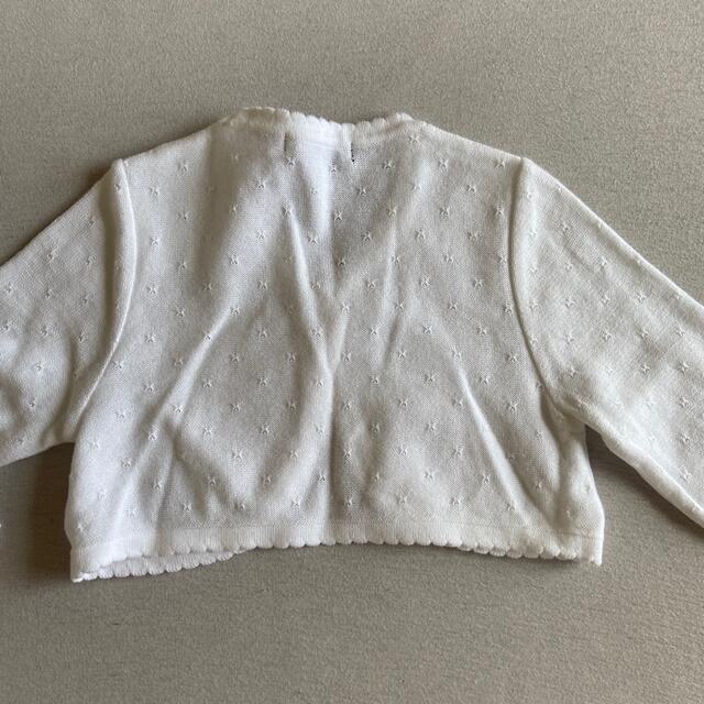 BeBe(ベベ)のbebe ボレロ  100 キッズ/ベビー/マタニティのキッズ服女の子用(90cm~)(カーディガン)の商品写真