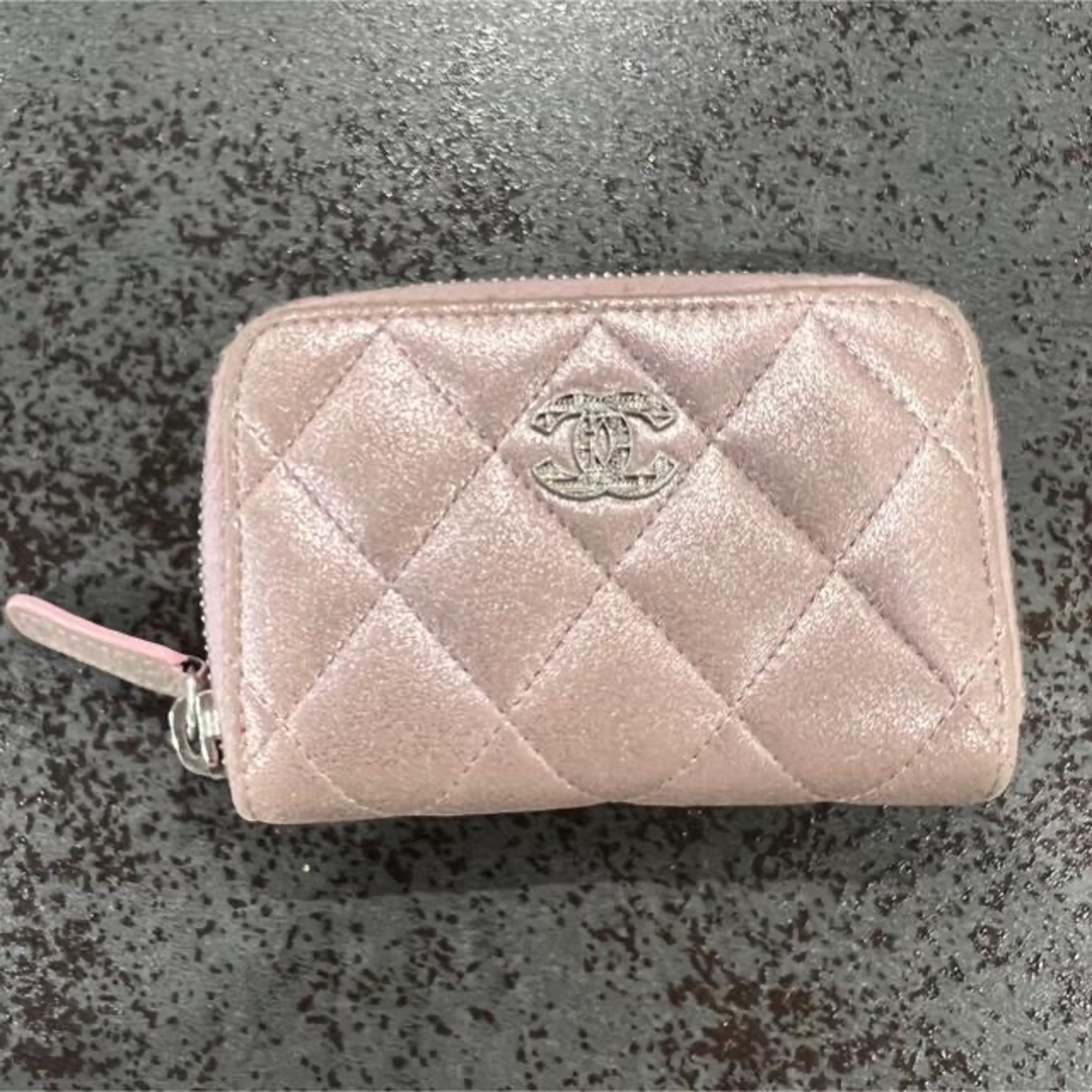 レディース美品CHANEL✨カードケース✨ミニ財布✨ギャランティカード箱付属品あり