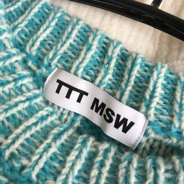 未使用 22SS TTT_MSW ティー Quilt Pattern Knit の通販 by 25日まで ...