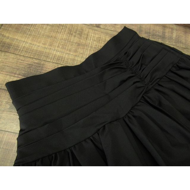 The Dayz tokyo(ザデイズトウキョウ)のザデイズトーキョー プリーツ ミニ スカート インナー パンツ付き 黒 S レディースのスカート(ミニスカート)の商品写真