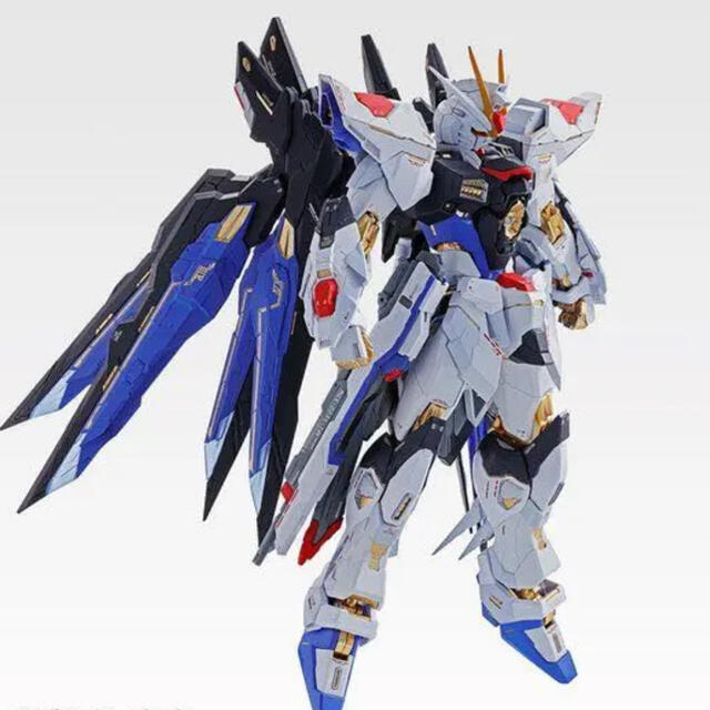 BANDAI(バンダイ)の値下メタルビルド(METAL BUILD)ストライクフリーダムSOUL BLUE ハンドメイドのおもちゃ(フィギュア)の商品写真