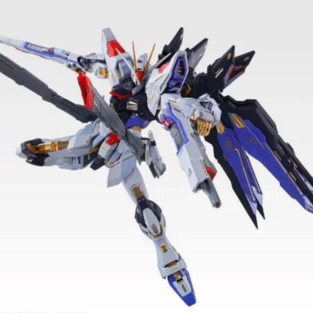 BANDAI(バンダイ)の値下メタルビルド(METAL BUILD)ストライクフリーダムSOUL BLUE ハンドメイドのおもちゃ(フィギュア)の商品写真