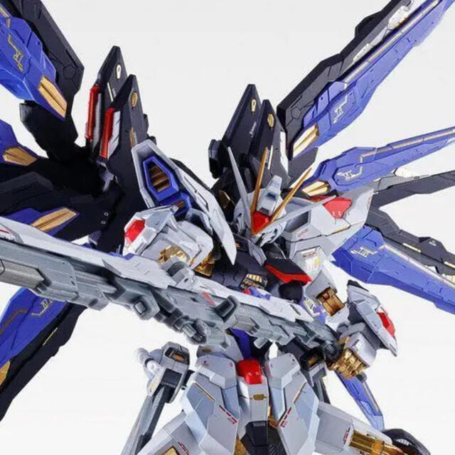 BANDAI(バンダイ)の値下メタルビルド(METAL BUILD)ストライクフリーダムSOUL BLUE ハンドメイドのおもちゃ(フィギュア)の商品写真