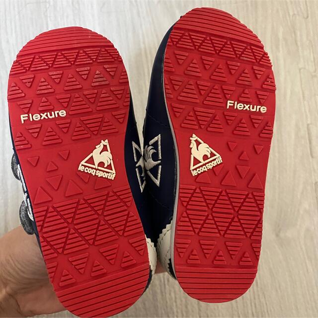 le coq sportif(ルコックスポルティフ)のle coq ベビースニーカー13cm キッズ/ベビー/マタニティのベビー靴/シューズ(~14cm)(スニーカー)の商品写真