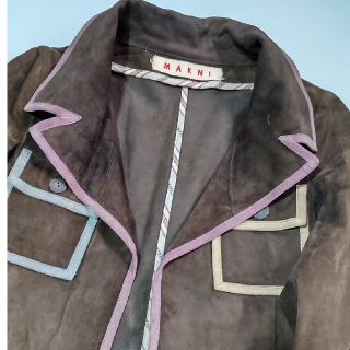 マルニ(MARNI)のVintage　マルニ　スエードロングコート(ロングコート)