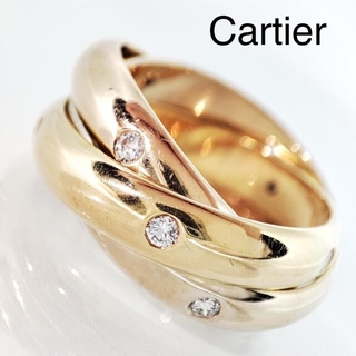 Cartier - Cartier カルティエ トリニティ 15Pダイヤ リングジュウル（神楽坂宝石