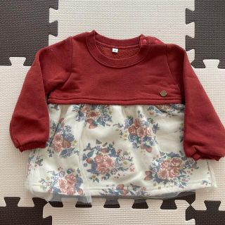 秋服　size80 ベビー服(Ｔシャツ)