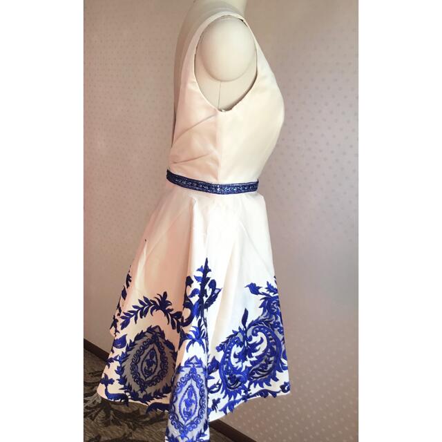 S 258) 新品☆ VALUABLESHE パティーワンピースドレス M-