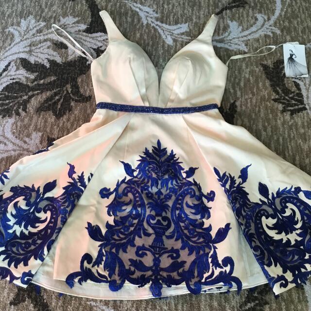 S 258) 新品☆ VALUABLESHE パティーワンピースドレス M-