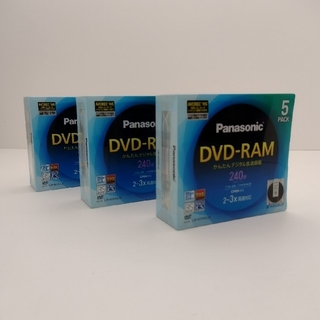 「パナソニック DVD-RAMディスク 9.4GB5枚パック 3セット」に ...