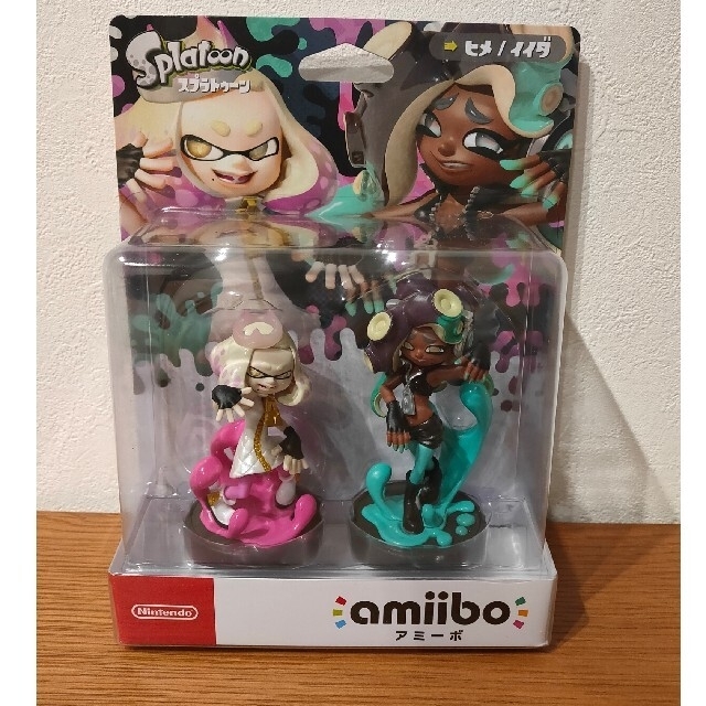 5%クーポン 新品未開封amiibo スプラトゥーンテンタクルズ（ヒメ ...