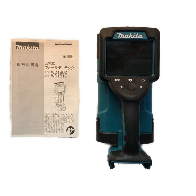 Makita(マキタ)の◇◇MAKITA マキタ 充電式ウォールディテクタ　取説付 WD181D インテリア/住まい/日用品のインテリア/住まい/日用品 その他(その他)の商品写真