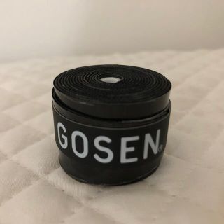 ゴーセン(GOSEN)のGOSEN グリップテープ 1個★迅速発送 黒色 ゴーセン マイバチ✳︎色変更可(その他)