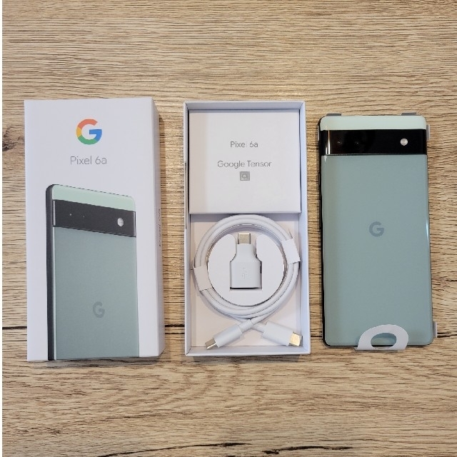 Google Pixel(グーグルピクセル)のMKING様専用  Google Pixel 6a Sage 128 GB スマホ/家電/カメラのスマートフォン/携帯電話(スマートフォン本体)の商品写真