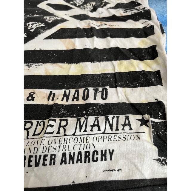 h.naoto(エイチナオト)のh.NAOTO h.anarchy ボーダーTシャツ レディースのトップス(Tシャツ(半袖/袖なし))の商品写真