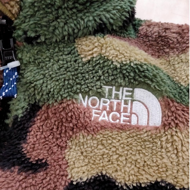 THE NORTH FACE(ザノースフェイス)の新品 ノースフェイス キッズ  ノベルティ フリースジャケット 100 キッズ/ベビー/マタニティのキッズ服男の子用(90cm~)(ジャケット/上着)の商品写真