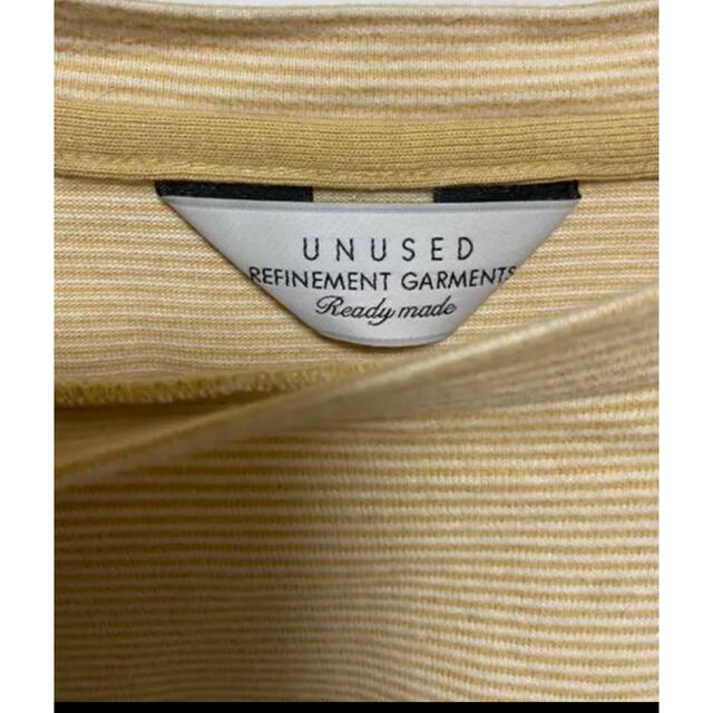 UNUSED(アンユーズド)のUNUUSED アンユーズド　ストライプロンT メンズのトップス(Tシャツ/カットソー(七分/長袖))の商品写真