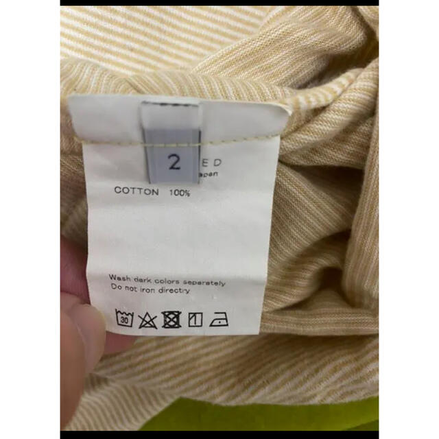 UNUSED(アンユーズド)のUNUUSED アンユーズド　ストライプロンT メンズのトップス(Tシャツ/カットソー(七分/長袖))の商品写真