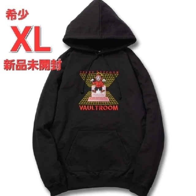 vaultroom ボルトルーム DARUMA IS GOD Hoodie 黒