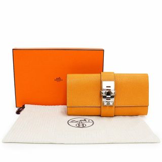 エルメス(Hermes)のエルメス HERMES メドール 23 クラッチバッグ シェーブル レザー Moutarde オレンジ ムタード A刻印 箱付（新品・未使用品）(クラッチバッグ)