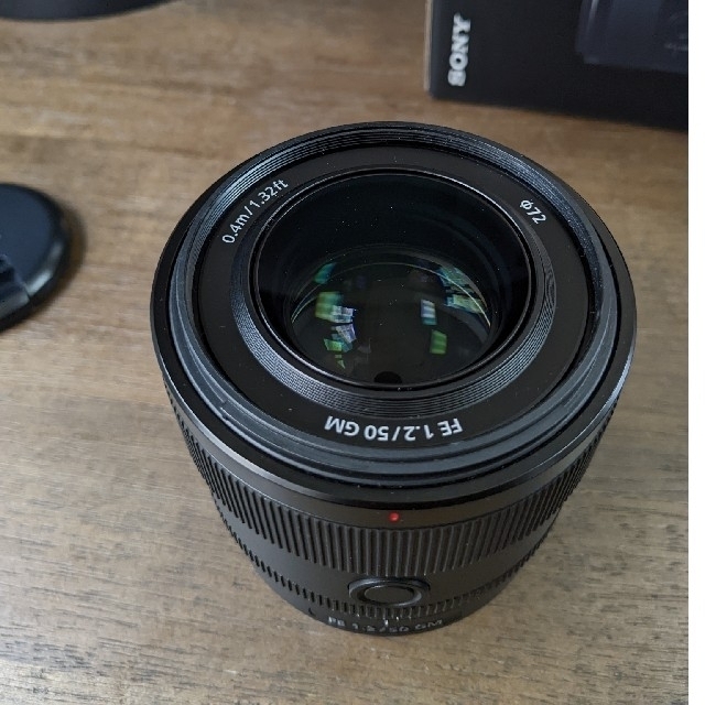 SONY(ソニー)のSONY レンズ FE 50mm F1.2 GM 美品 GMaster スマホ/家電/カメラのカメラ(レンズ(単焦点))の商品写真