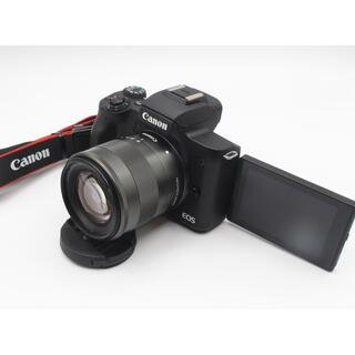 Canon - ショット極小＆傷無しのほぼ新品❤️Canon EOS Kiss M ブラック
