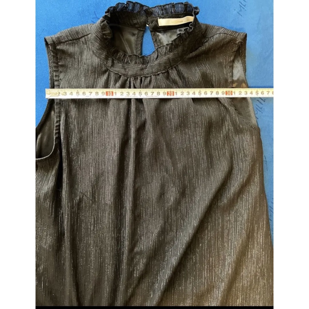 ノースリーブブラウス レディースのトップス(シャツ/ブラウス(半袖/袖なし))の商品写真