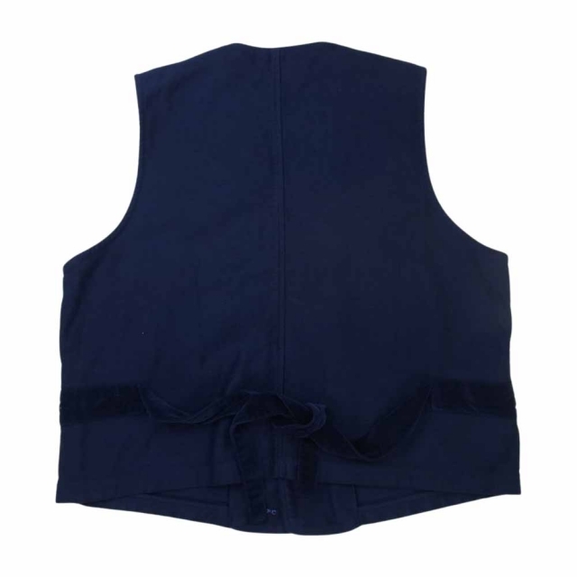 PORTER CLASSIC ポータークラシック ベスト MOLESKIN CLASSIC VEST モールスキン クラシックベスト ネイビー系 L