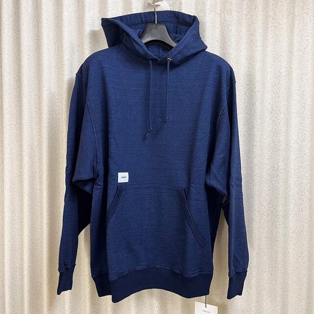 wtaps BLANK HOODED 01 バーガンディ　L パーカー