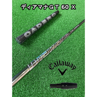 キャロウェイゴルフ(Callaway Golf)のキャロウェイスリーブ付き【Diamana GT】ディアマナＧＴ 60 X(クラブ)