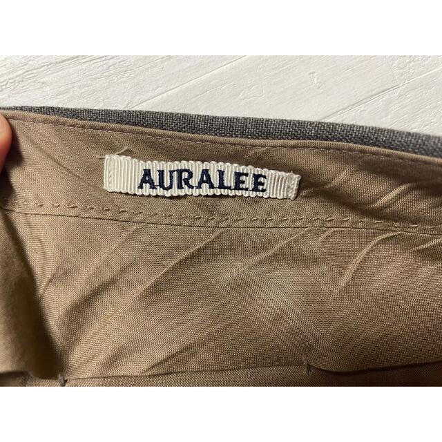 AURALEE(オーラリー)のAURALEE BLUEFACED WOOL WIDE SLACKS メンズのパンツ(スラックス)の商品写真