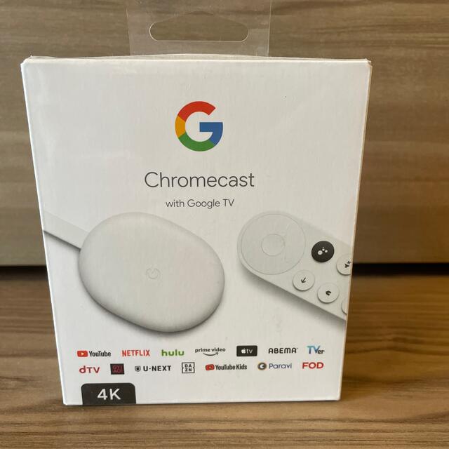 Chromecast with Google TV](4Kモデル)
