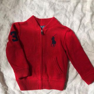 ポロラルフローレン(POLO RALPH LAUREN)のポロ　ラルフローレン  ニット　セーター　ジップアップ(カーディガン)