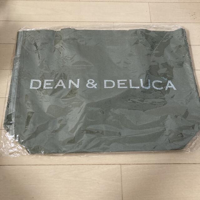 DEAN & DELUCA(ディーンアンドデルーカ)のcnくん様専用　新品　DEAN&DELUCA　トートバック　オリーブ  L レディースのバッグ(トートバッグ)の商品写真