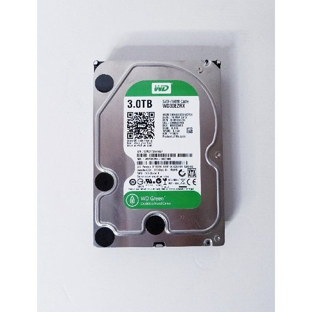 正常動作品　Western Digital 3TB HDD WD30EZRX