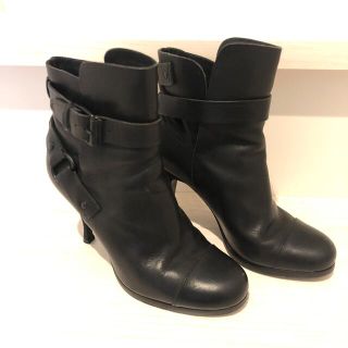 バレンシアガ(Balenciaga)のバレンシアガ　サイドゴアショートブーツ　サイズ37(ブーツ)