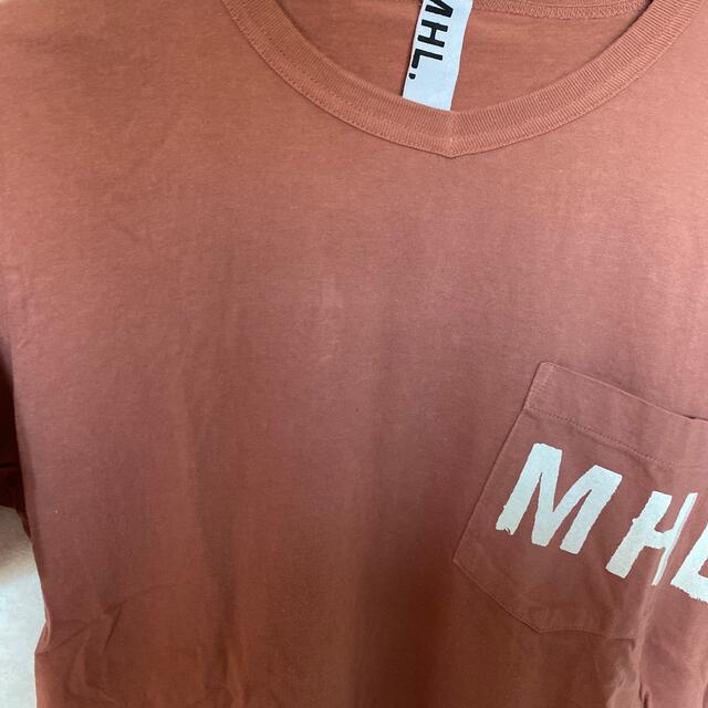 MARGARET HOWELL(マーガレットハウエル)のMHL ロゴ　Tシャツ　Mサイズ　 レディースのトップス(Tシャツ(半袖/袖なし))の商品写真