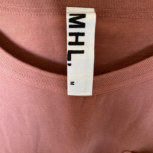 MARGARET HOWELL(マーガレットハウエル)のMHL ロゴ　Tシャツ　Mサイズ　 レディースのトップス(Tシャツ(半袖/袖なし))の商品写真